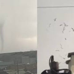 Segundo Bombeiros, tornado em São José dos Pinhais deixou feridos e causou danos em cerca de 250 casas