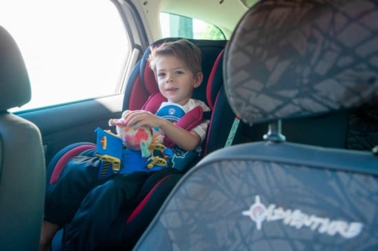 Transitar orienta sobre transporte seguro das crianças e reforça uso da cadeirinha