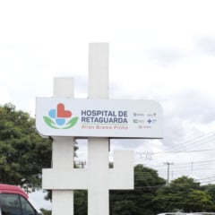 Obras do Hospital de Retaguarda Allan Brame Pinho em Cascavel est&atilde;o 45,27% conclu&iacute;das e com novo prazo at&eacute; abril - Foto: Secom