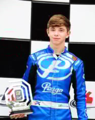 Gabriel Garcia inicia sua nova fase no Kart ao conquistar o segundo lugar no Campeonato Brasileiro com o chassi Evo3 - Foto: Divulga&ccedil;&atilde;o