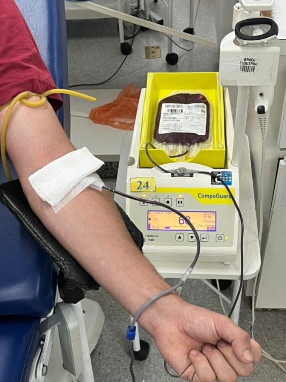 A doação é essencial para manter os estoques de sangue em Cascavel. Saiba como sua contribuição pode salvar vidas - Foto: HUOP