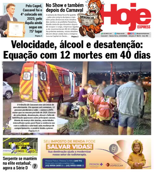 Hoje Express | Edição 14/02/2025