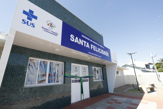 Com capacidade para atender 16 mil cidadãos, nova USF é inaugurada no Santa Felicidade