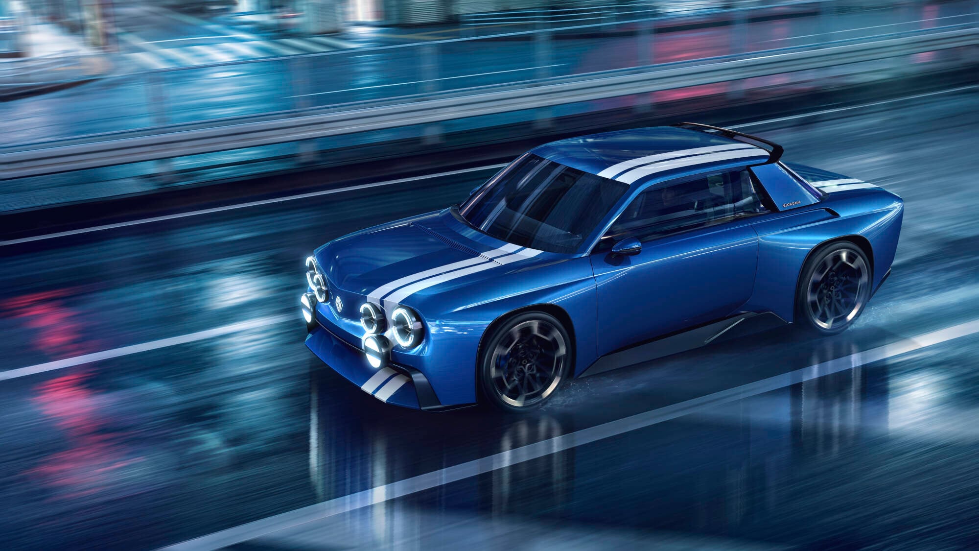 RENAULT 8 GORDINI CONCEPT: O ícone da tração traseira chega à era elétrica