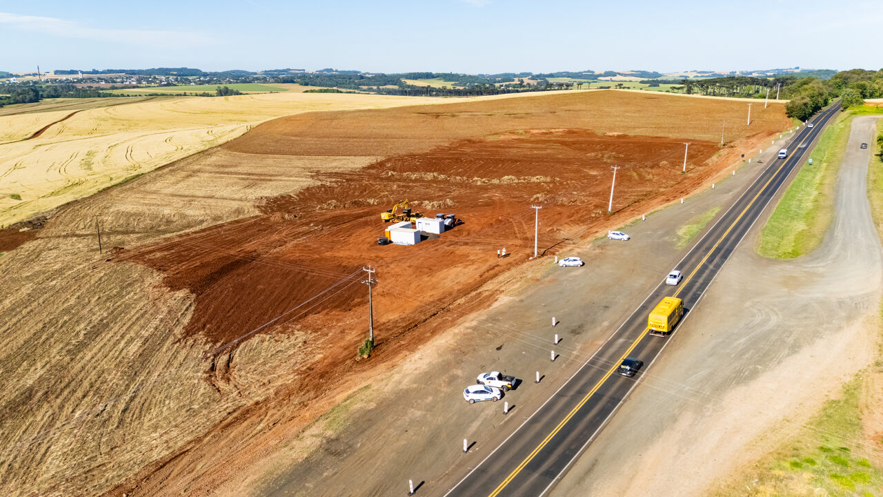 EPR Iguaçu inicia obras de Ponto de Parada e Descanso e Unidade Operacional do Batalhão de Polícia Rodoviária no Sudoeste