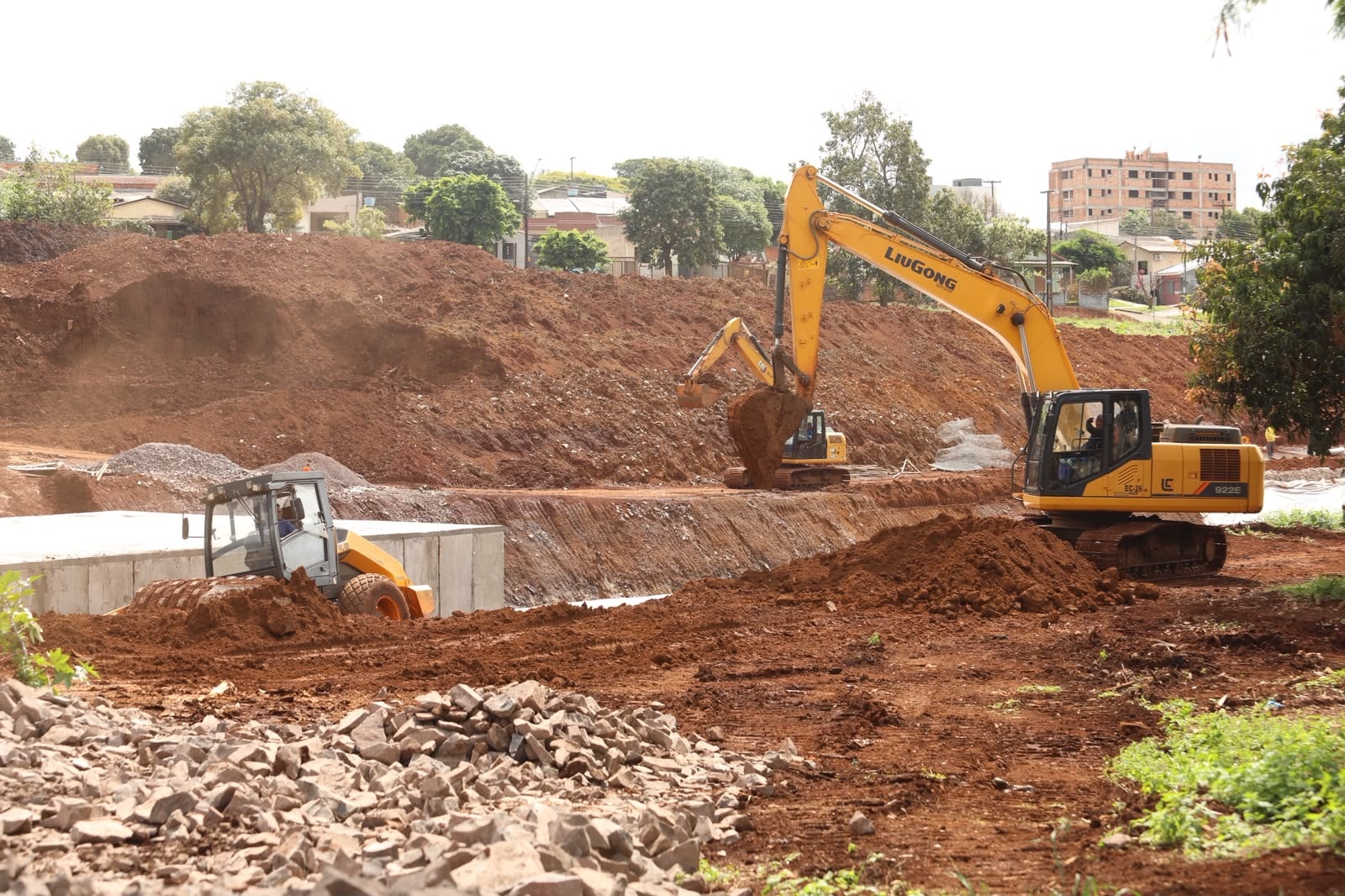 Obra do Ecopark Santa Cruz avança e Rua Parecis será interditada por 45 dias