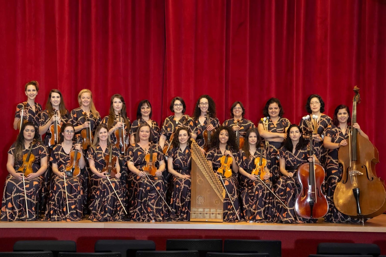 Orquestra Ladies Ensemble apresenta espetáculo musical nesta quarta-feira (30) em Cascavel