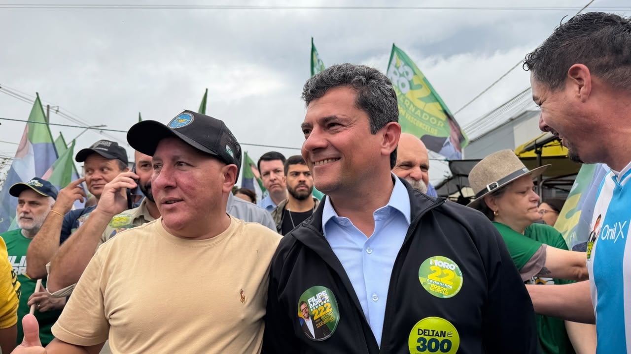 Moro tem 51,5% dos votos válidos e pesquisa Agili confirma cenário de vitória no primeiro turno
