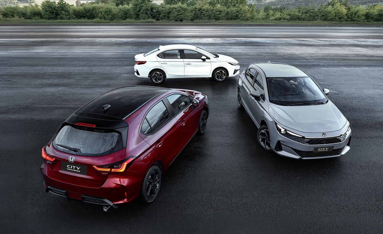 Honda linha 2027 da Família City com design inédito e nova versão