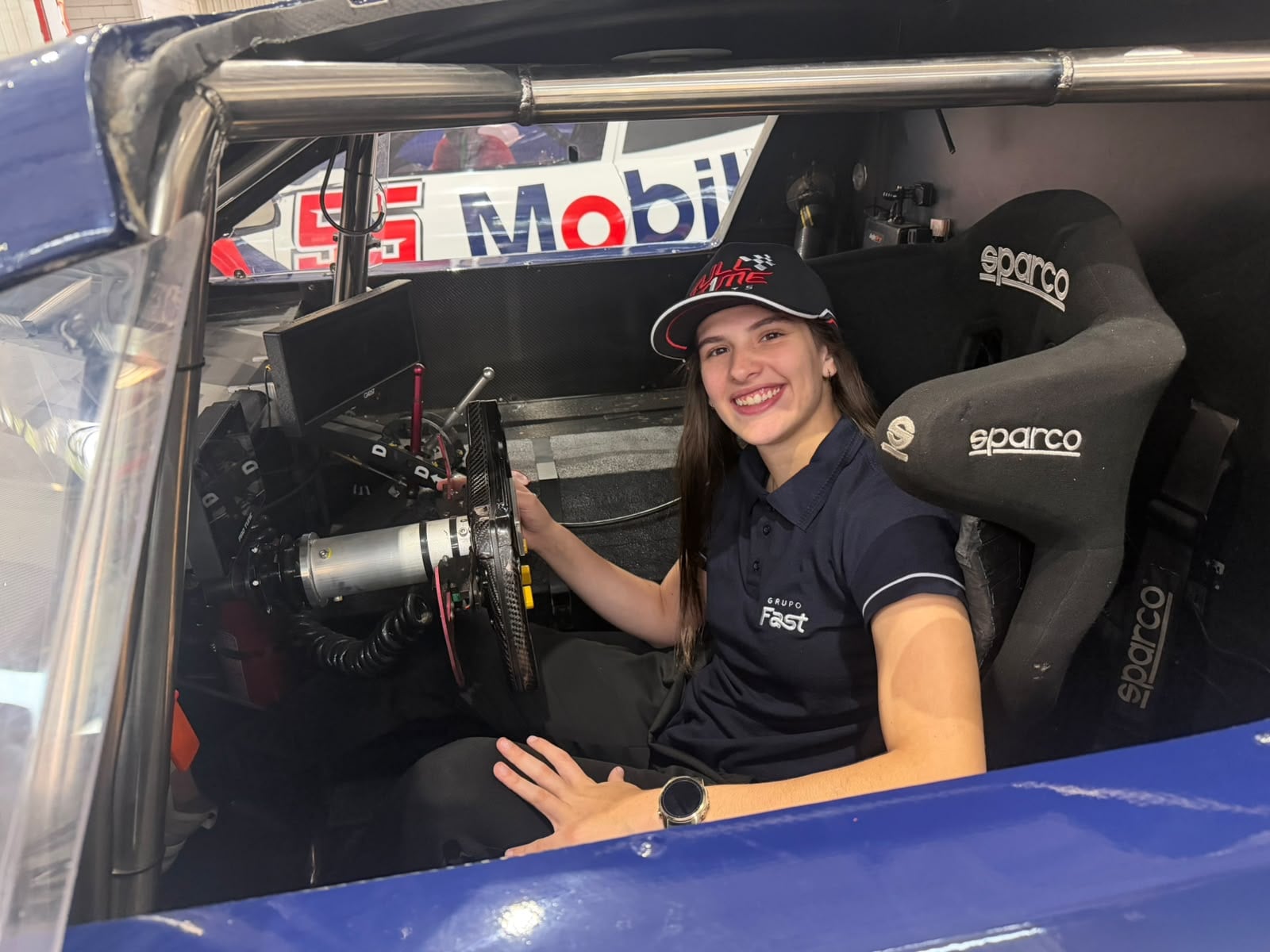 Antonella Bassani estreia na Nascar
