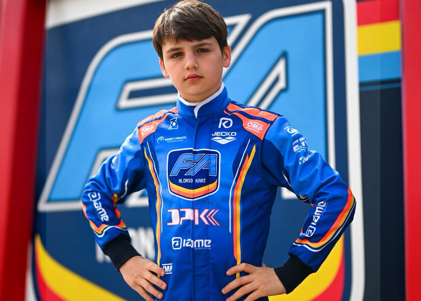 Nicolas Guth disputa o Mundial de Kart