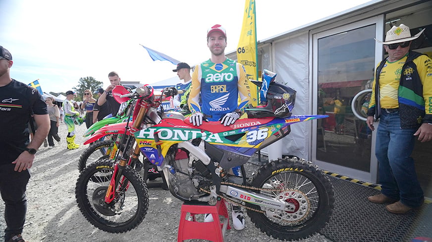 Brasil acelera no Mundial de Motocross