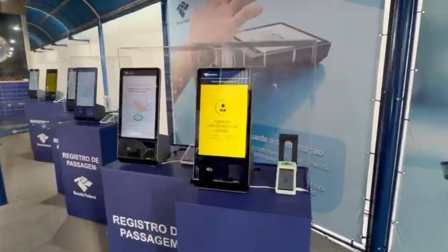 Biometria registra mais de 43 mil passagens de pedestres na Ponte da Amizade em dez dias