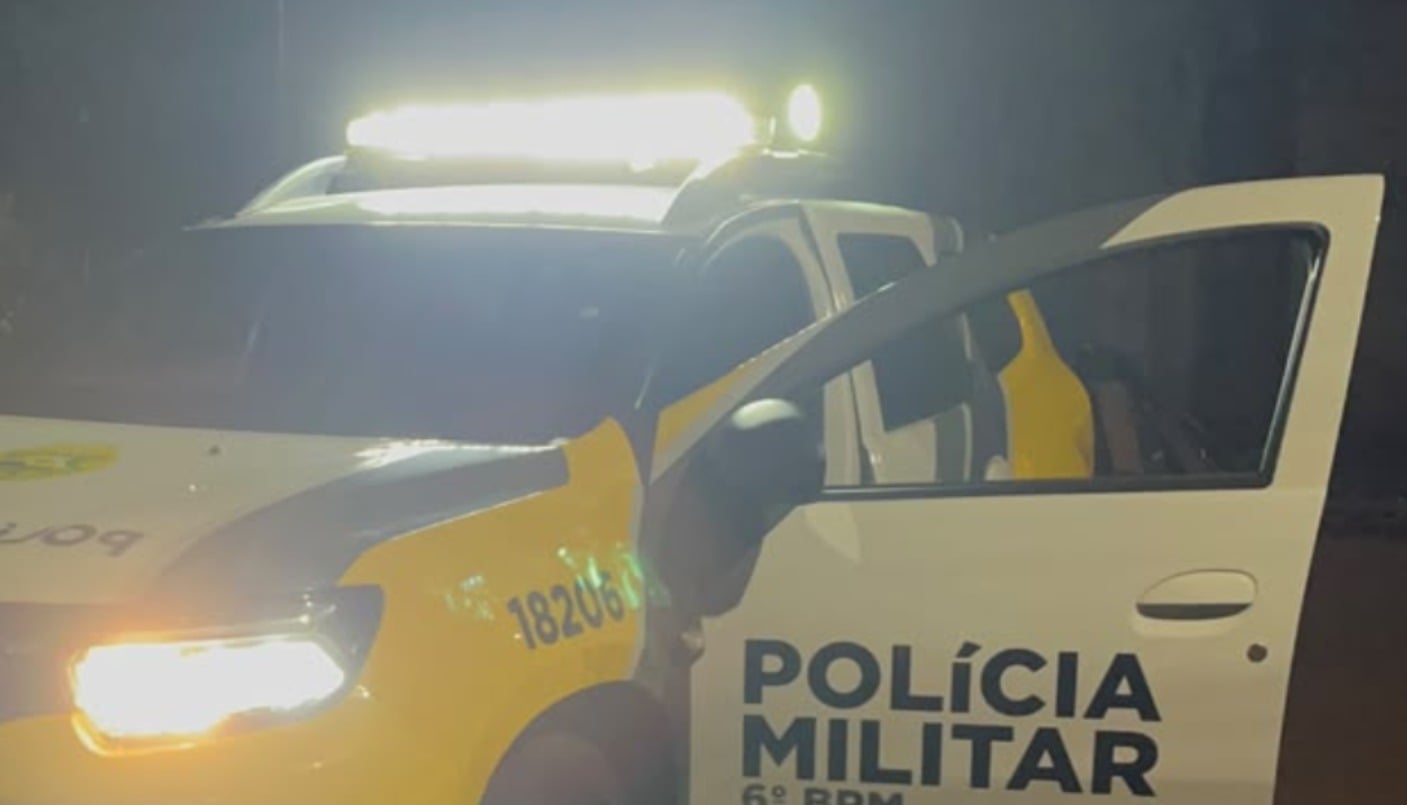 Briga durante confraternização termina com três feridos e homem preso em Cascavel