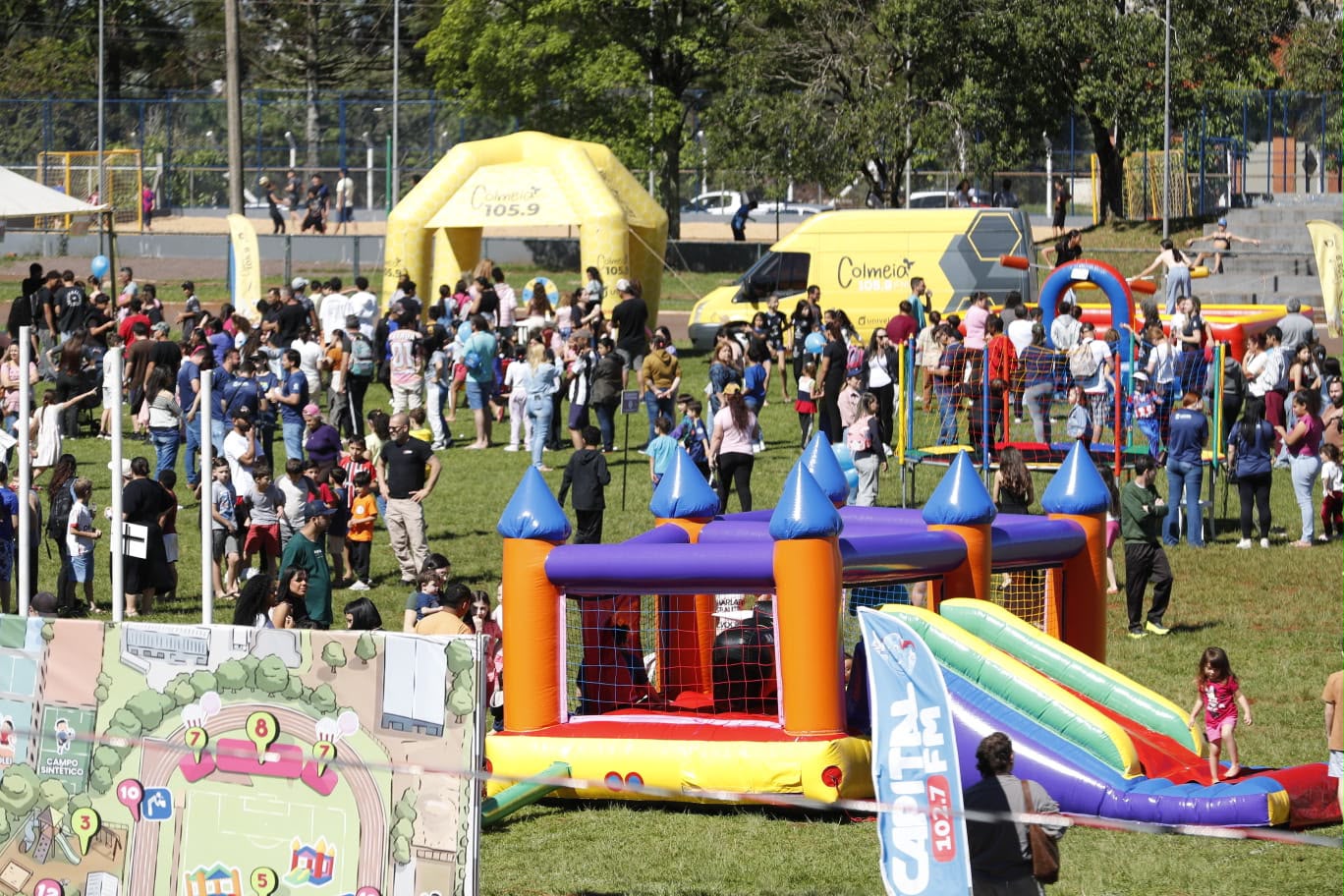 Ciro Play reúne famílias e transforma domingo em festa para as crianças em Cascavel