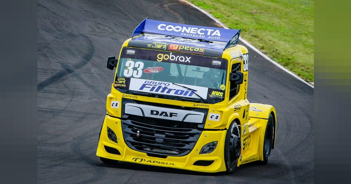 Paranaenses são os mais rápidos no 1º dia da Fórmula Truck no Tarumã
