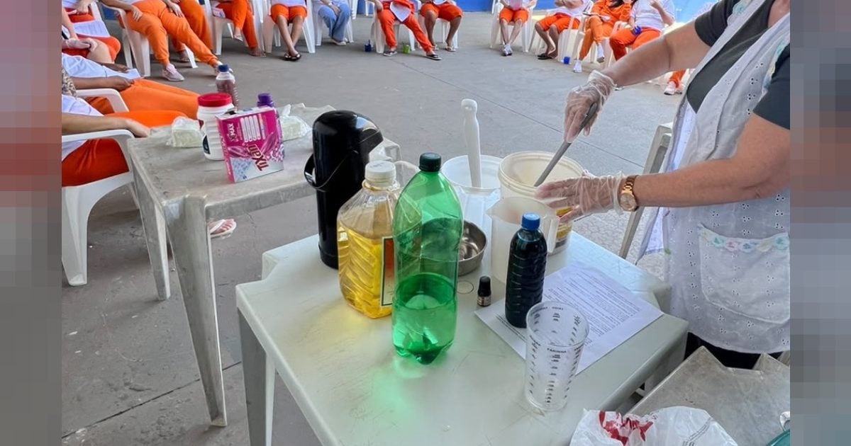 Projeto em penitenciária de Foz do Iguaçu transforma resíduos em arte e oportunidade de renda
